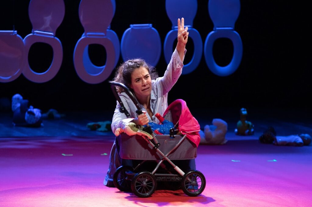 Miá Mello em Mãe Fora da Caixa | Crédito: @jonatasmarques