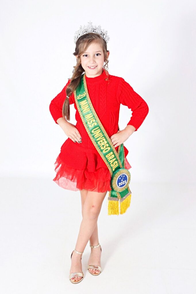 Maria Alice Paciência busca apoio para participar do Miss Universo Mirim | Crédito: Divulgação
