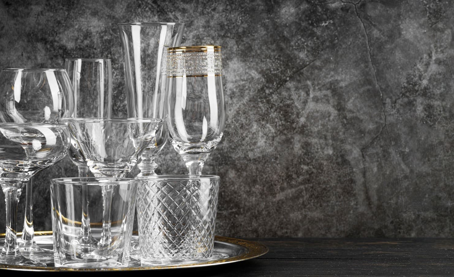 Qual taça usar nos drinks | Crédito: Freepik