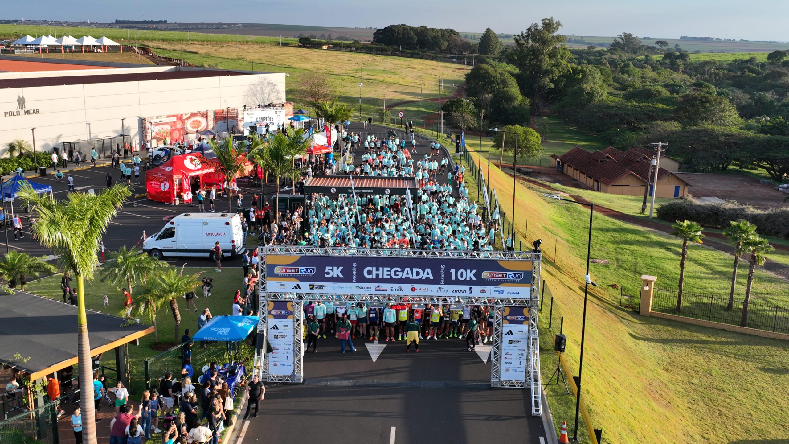 Sunset Run 2025 na Fazenda Santa Maria | Crédito: Rafael Cautella