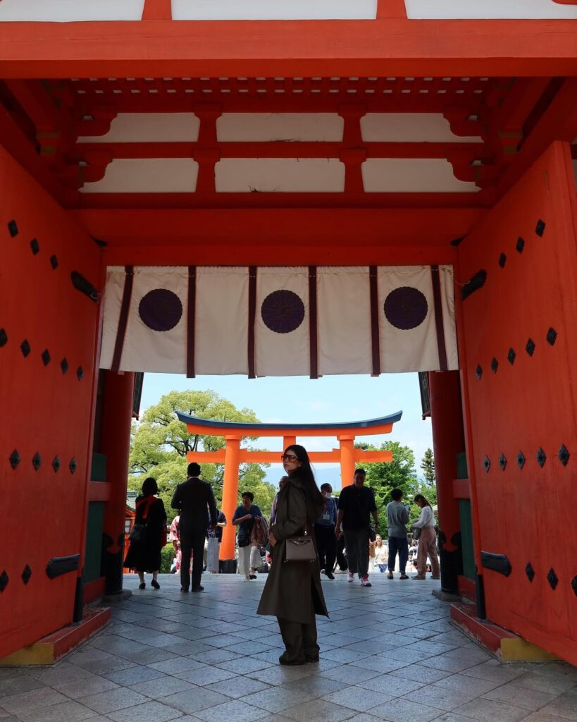 Templo Fushimi Inari | Crédito: Reprodução @andreabogosian 