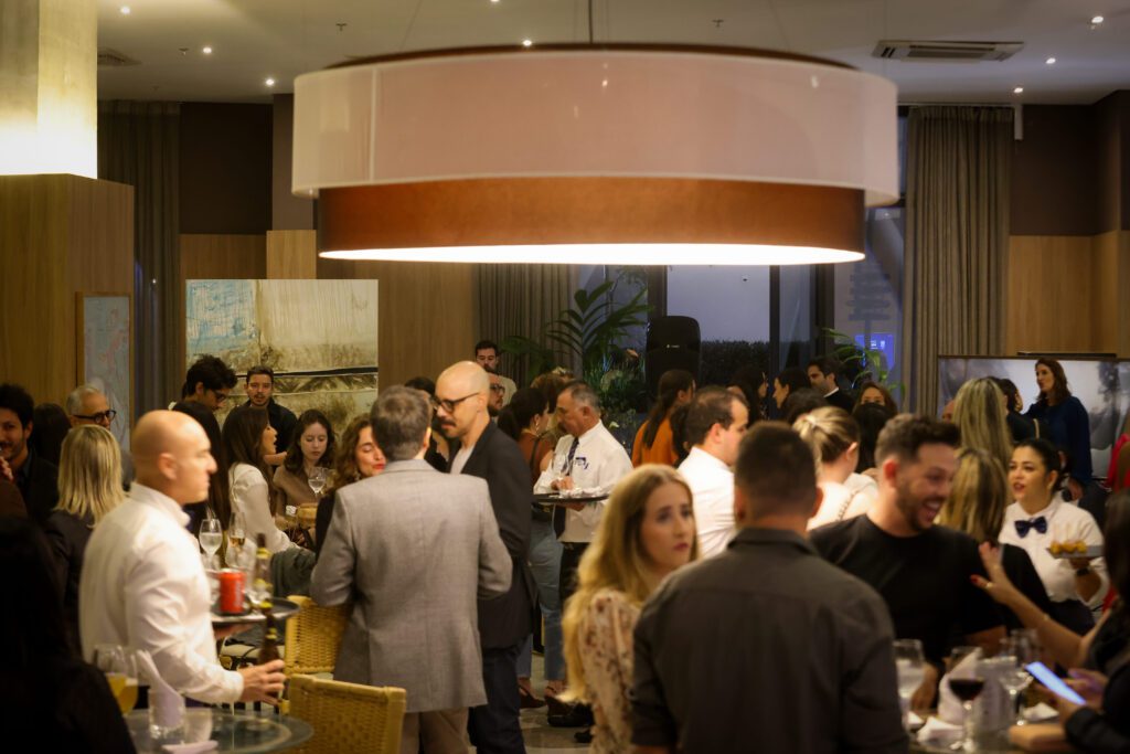 Vernissage de exposição da CASACOR Ribeirão no hotel TRYP | Crédito: Rafael Cautella