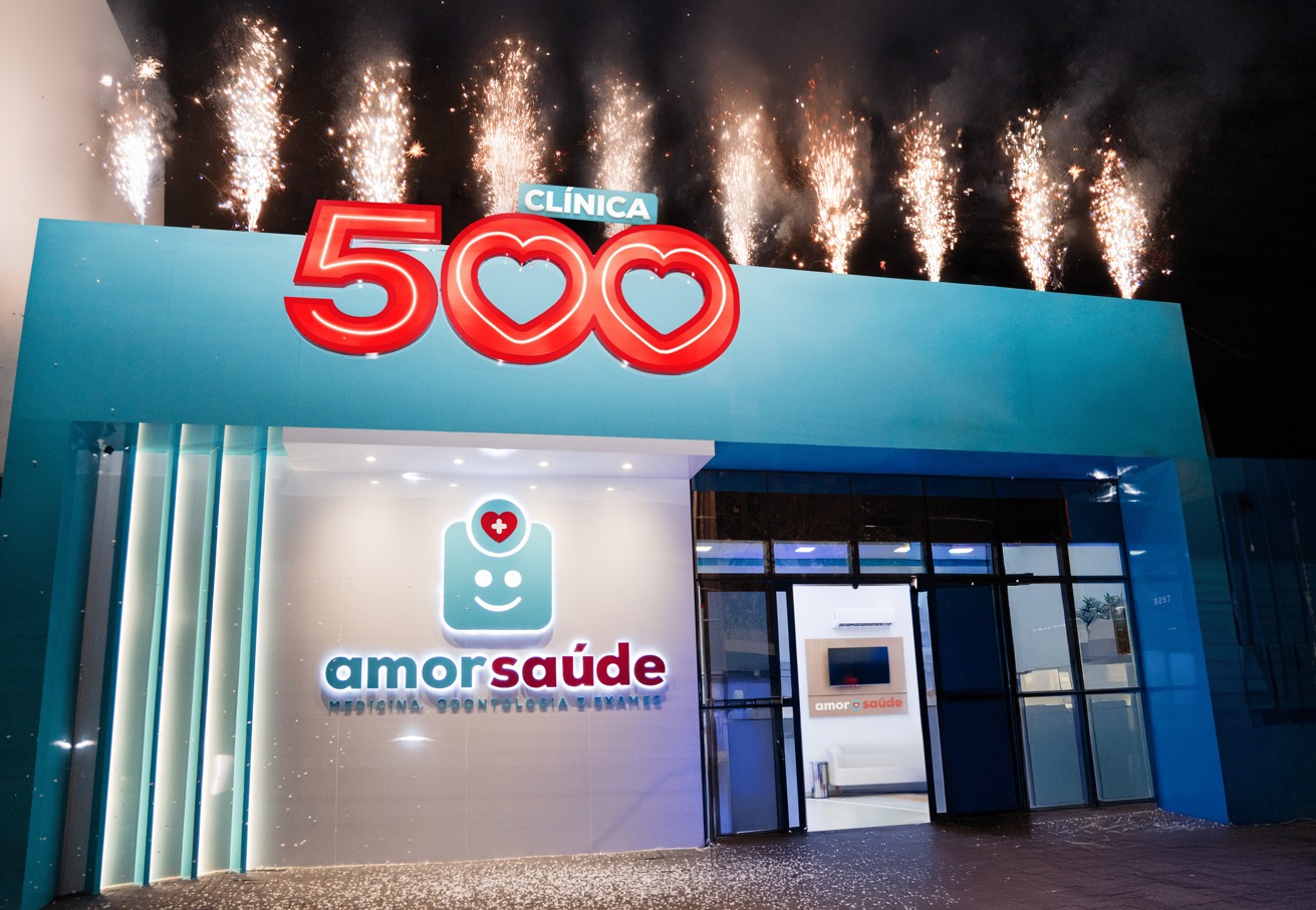 Unidade do AmorSaude de número 500 | Crédito: Divulgação