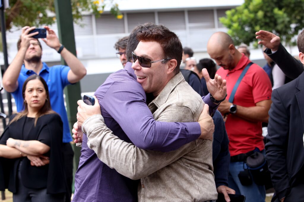 Atlântica D’Or lança pedra de novo hospital | Créditos: Rafael Cautella