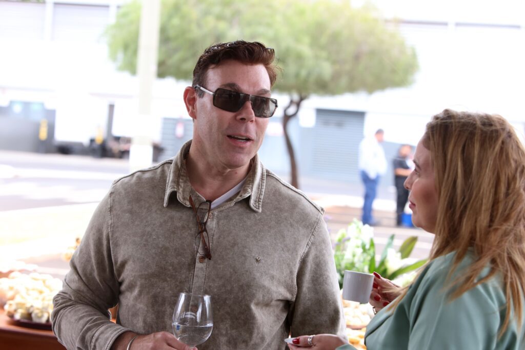 Atlântica D’Or lança pedra de novo hospital | Créditos: Rafael Cautella