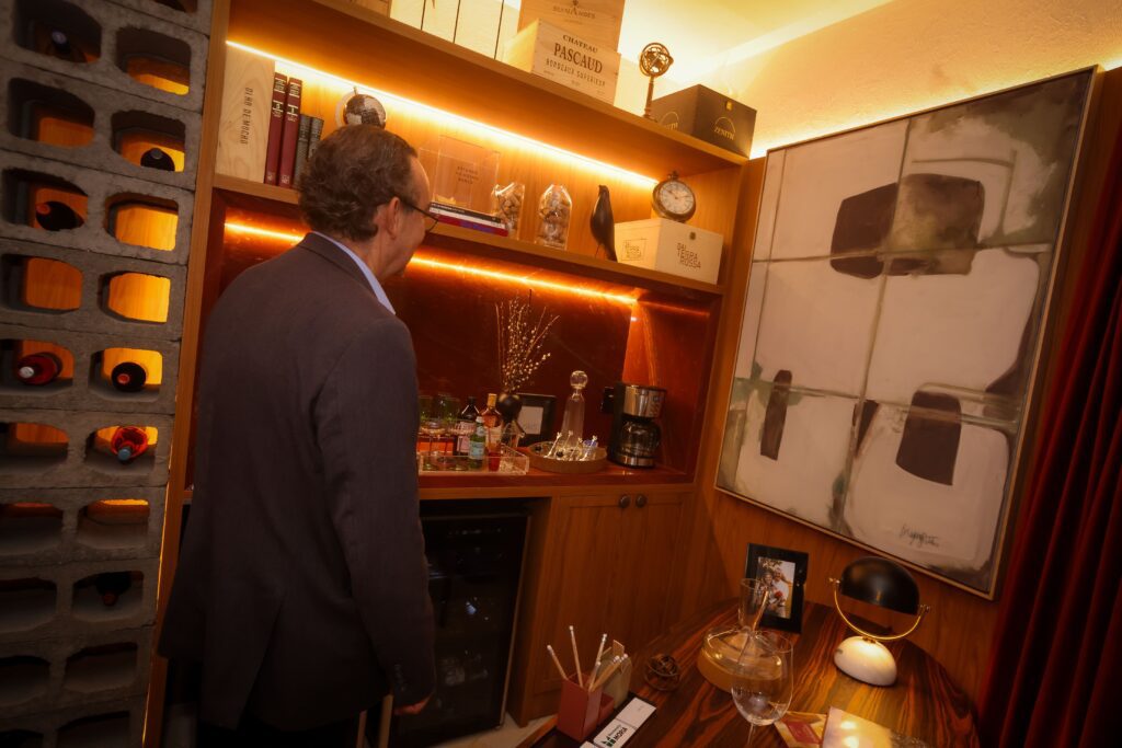 Augusto Cury na CASACOR 2025 | Crédito: Rafael Cautella