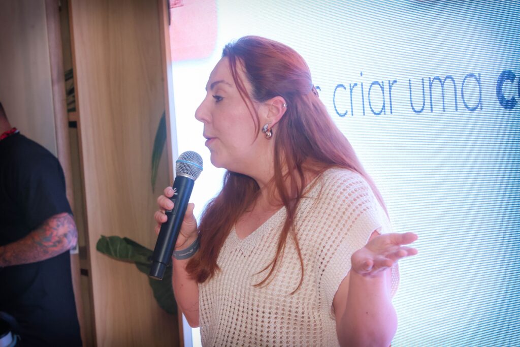 Talk com o fotógrafo Lufe Gomes na CASACOR 2025 | Crédito: Rafael Cautella