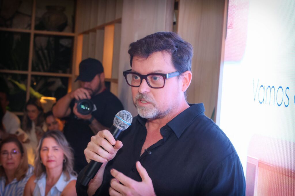 Talk com o fotógrafo Lufe Gomes na CASACOR 2025 | Crédito: Rafael Cautella