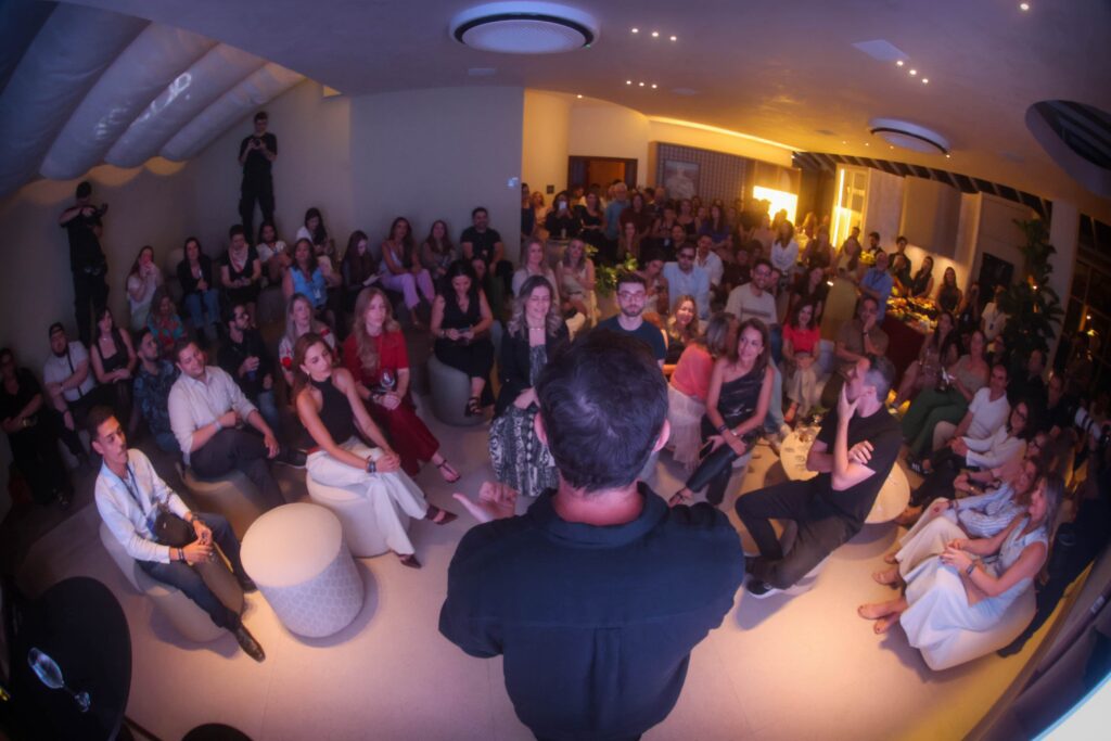 Talk com o fotógrafo Lufe Gomes na CASACOR 2025 | Crédito: Rafael Cautella