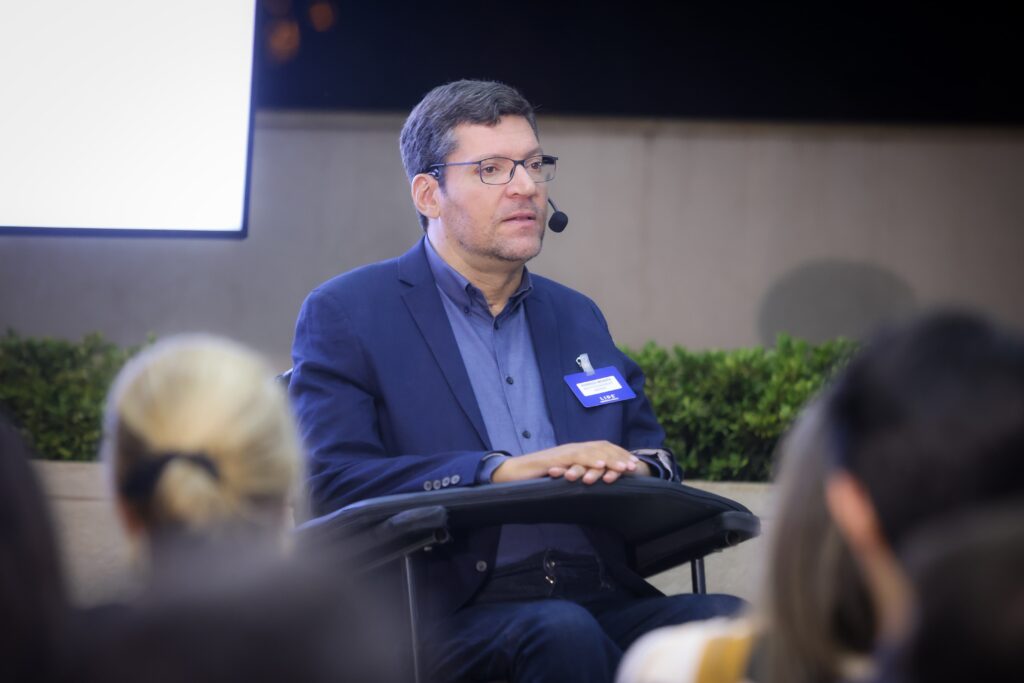 LIDE com Rodrigo Hübner Mendes em 20-08-25 | Crédito: Rafael Cautella