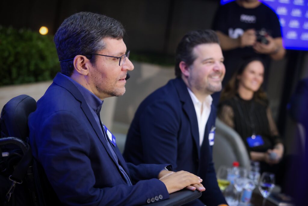 LIDE com Rodrigo Hübner Mendes em 20-08-25 | Crédito: Rafael Cautella