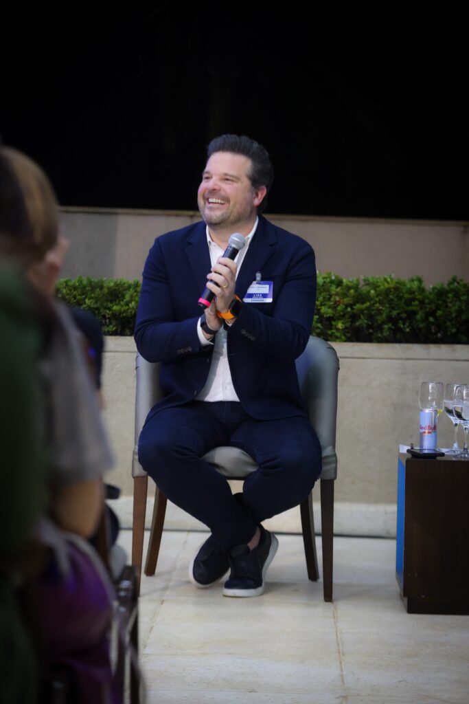 LIDE com Rodrigo Hübner Mendes em 20-08-25 | Crédito: Rafael Cautella