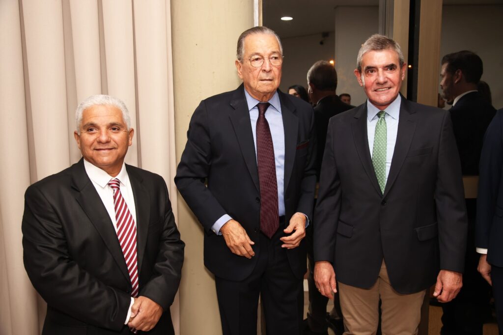 Antônio Carlos Marcolino, Maurílio Biagi Filho e Duarte Nogueira | Crédito: Pierre Duarte