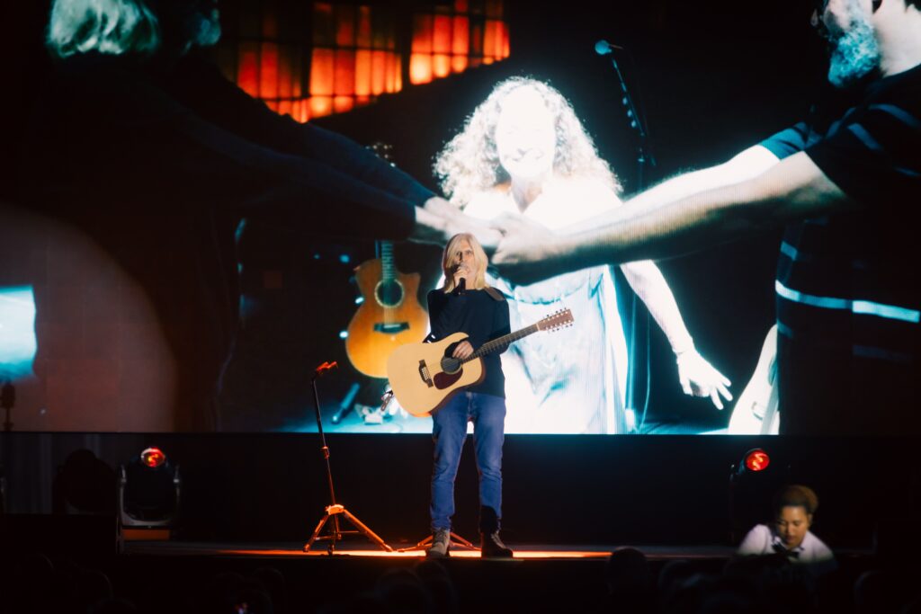 Oswaldo Montenegro no Multiplan Hall em 23-08-25 | Crédito: Rafael Cautella