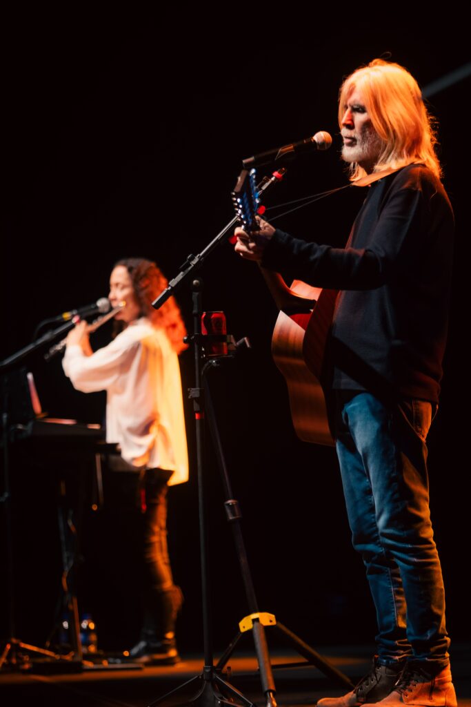 Oswaldo Montenegro no Multiplan Hall em 23-08-25 | Crédito: Rafael Cautella