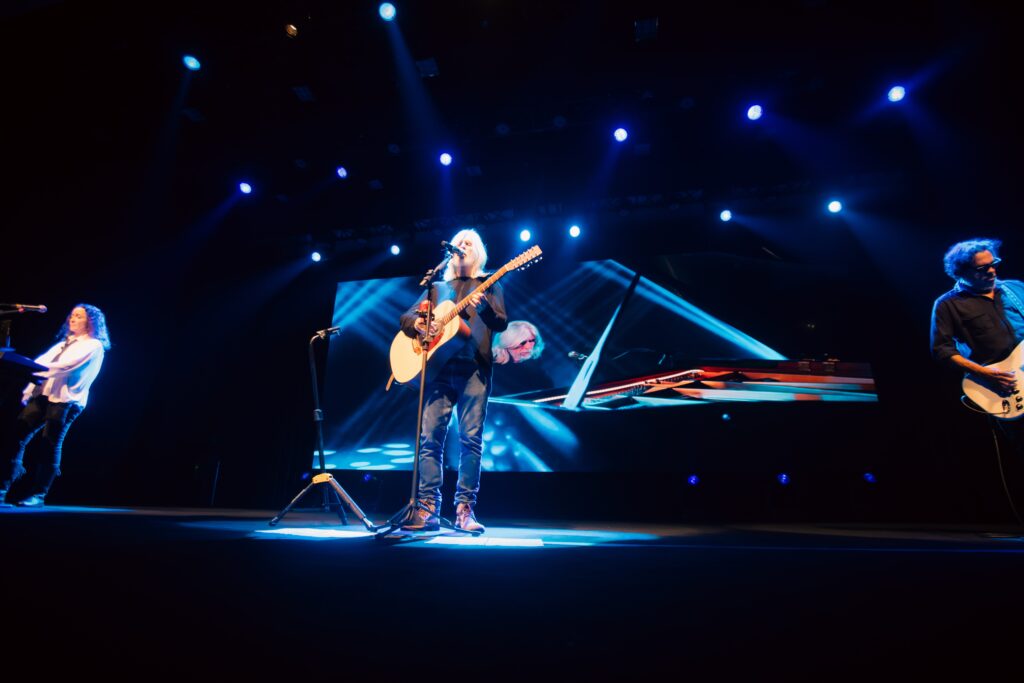 Oswaldo Montenegro no Multiplan Hall em 23-08-25 | Crédito: Rafael Cautella