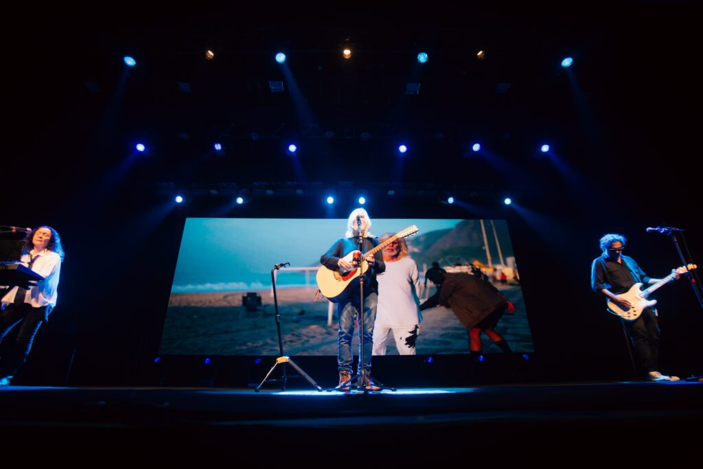 Oswaldo Montenegro no Multiplan Hall em 23-08-25 | Crédito: Rafael Cautella