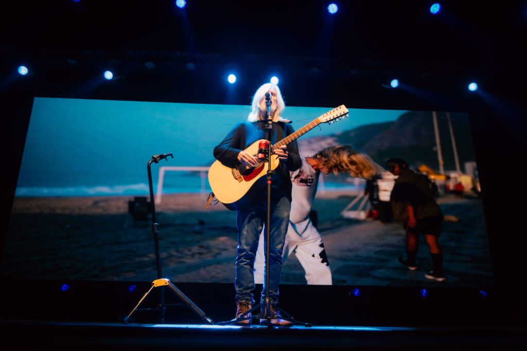 Oswaldo Montenegro no Multiplan Hall em 23-08-25 | Crédito: Rafael Cautella