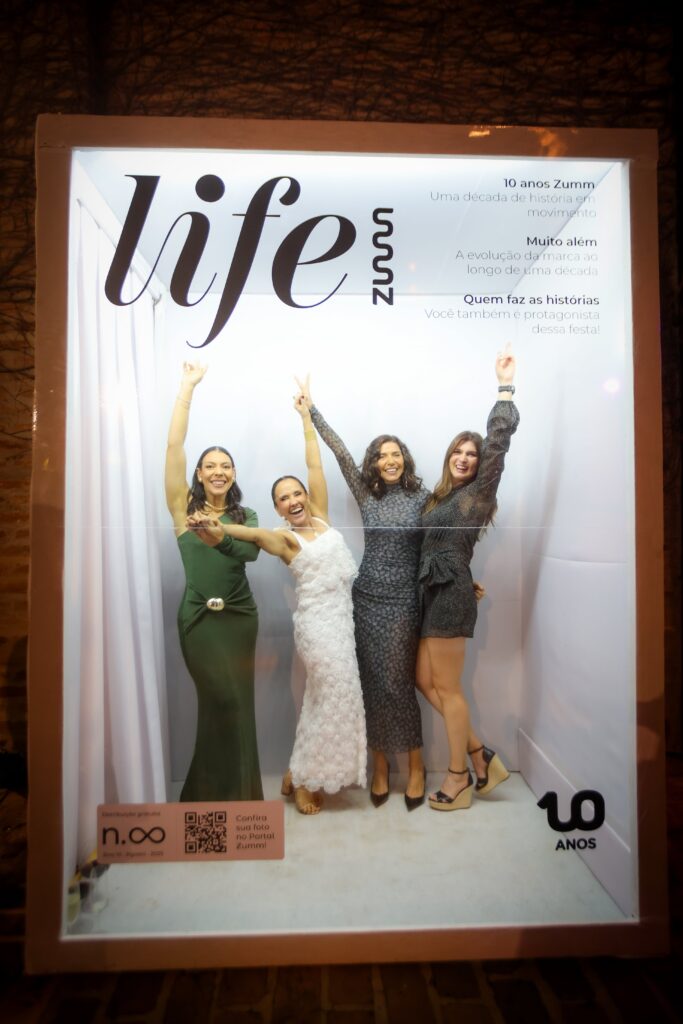Festa de 10 anos da marca Zumm | Crédito: Rafael Cautella
