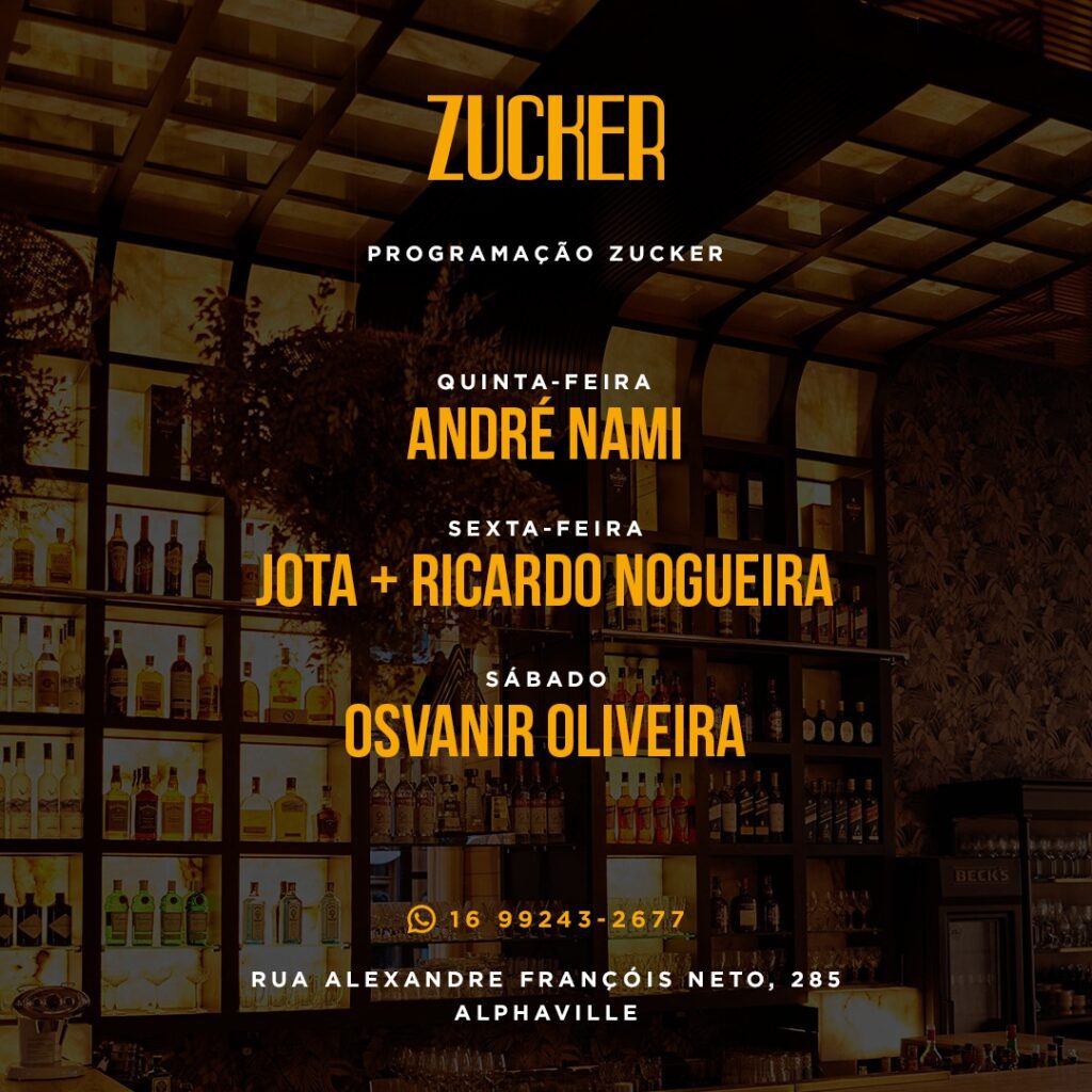 Agenda Grupo ZK: Zucker