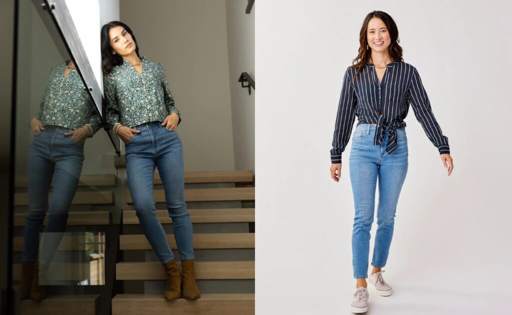 Calça jeans skinny | Crédito: Divulgação a internet