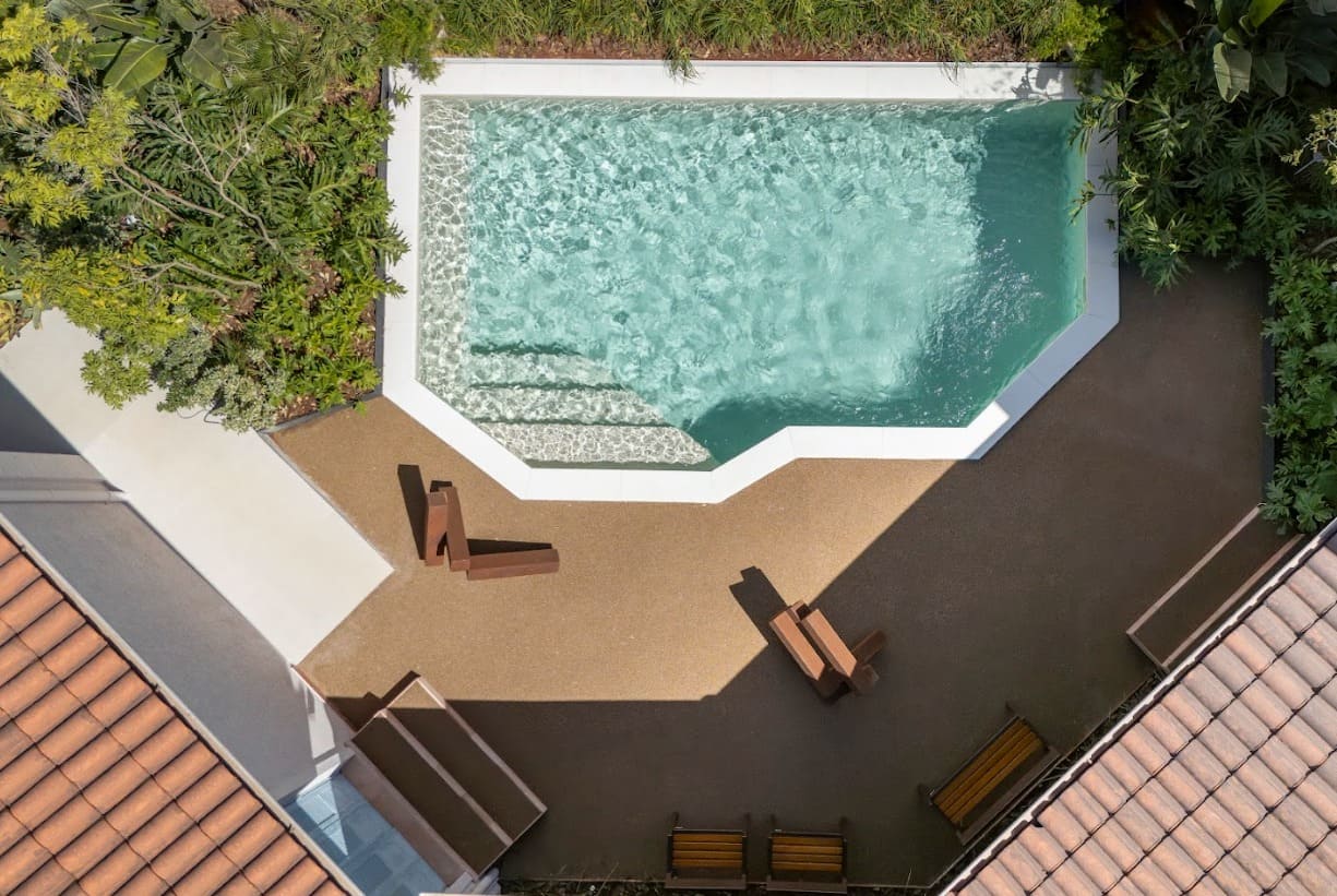 Ambiente "Espaço Água", na 7ª CASACOR | Crédito: Keniche Santos