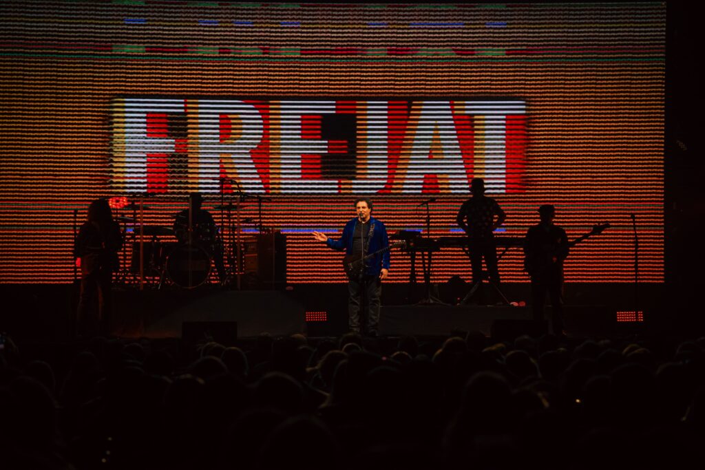 Frejat no Multiplan Hall em 20-09-25 | Crédito: Rafael Cautella