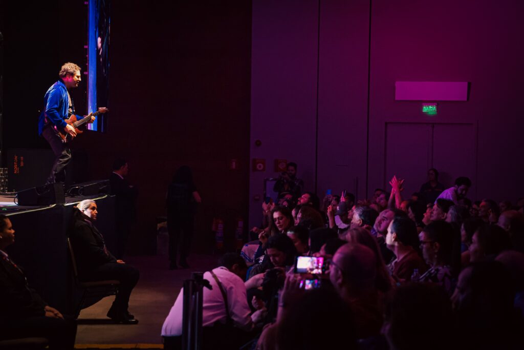 Frejat no Multiplan Hall em 20-09-25 | Crédito: Rafael Cautella