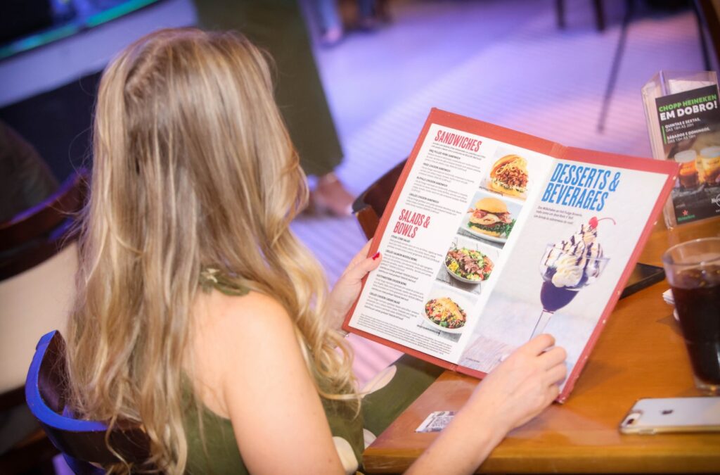 Cardápio do Hard Rock | Crédito: Rafael Cautella