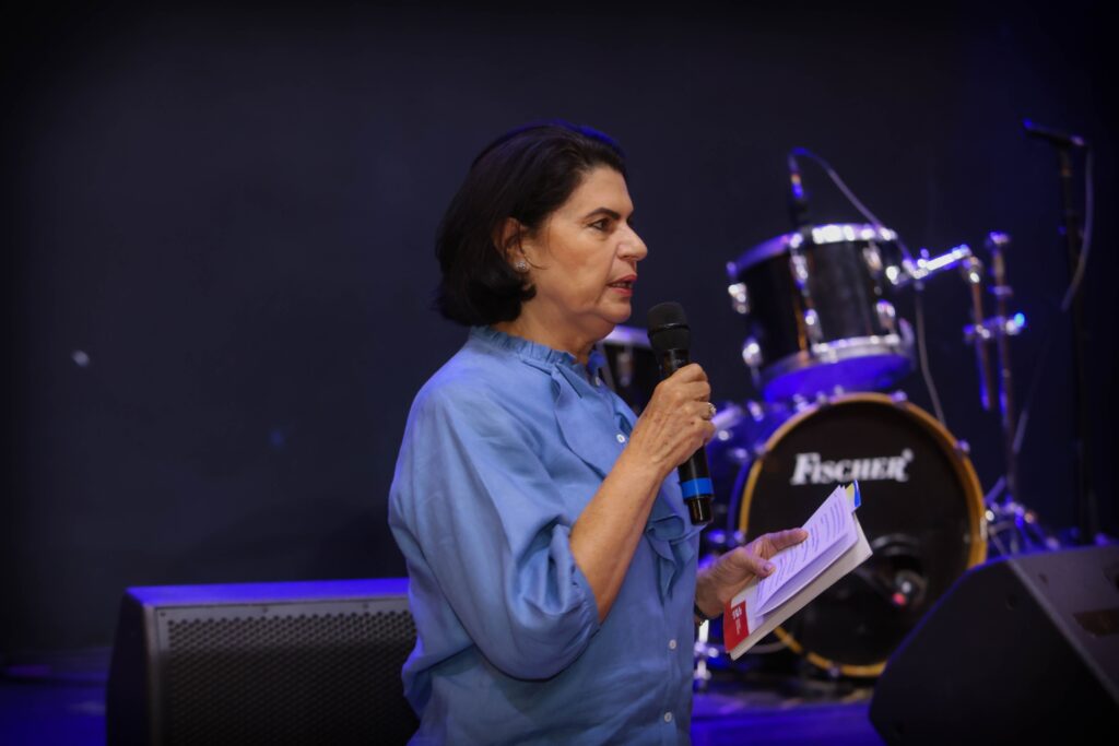 Sandra Brandani Picinato no Hard Talks em 03-09-25 | Crédito: Rafael Cautella