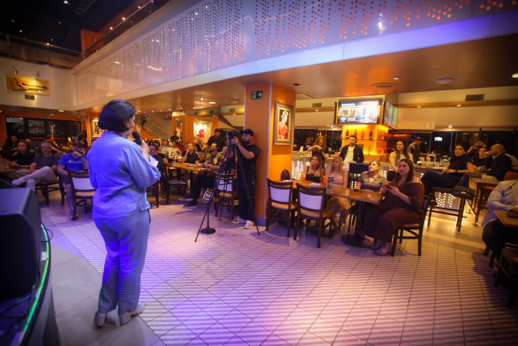 Sandra Brandani Picinato no Hard Talks em 03-09-25 | Crédito: Rafael Cautella