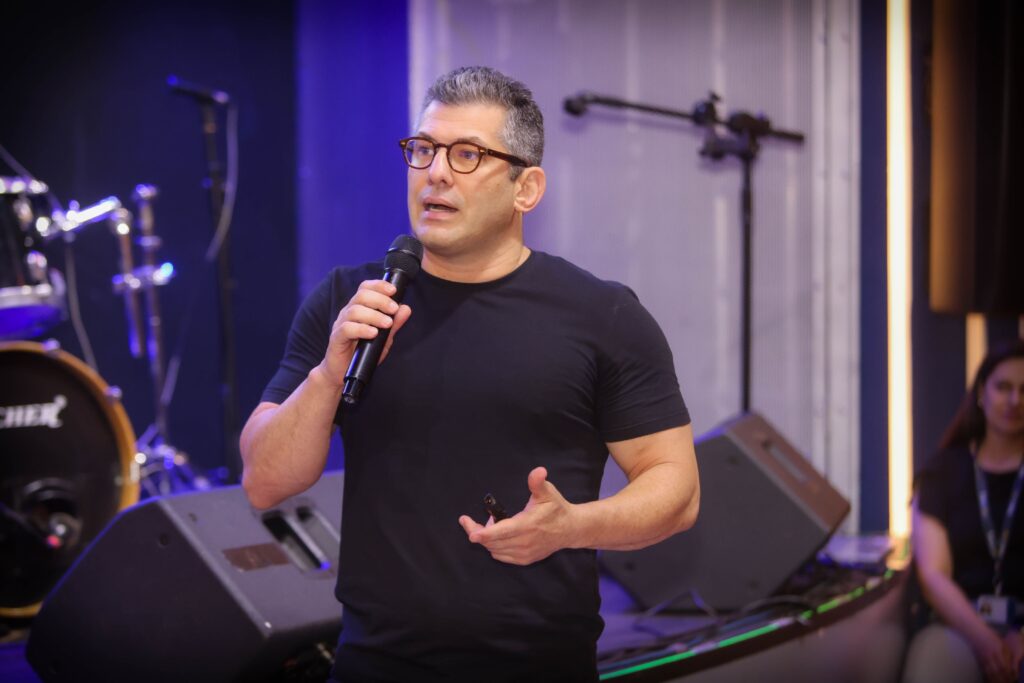 Miguel El Debs no Hard Talks em 03-09-25 | Crédito: Rafael Cautella