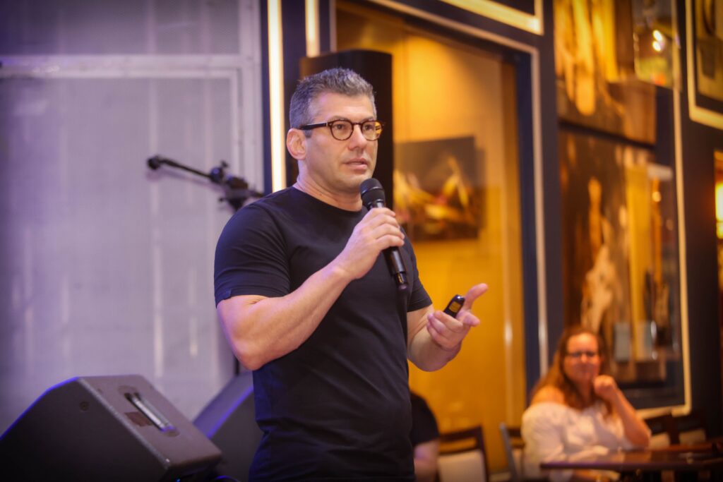 Miguel El Debs no Hard Talks em 03-09-25 | Crédito: Rafael Cautella