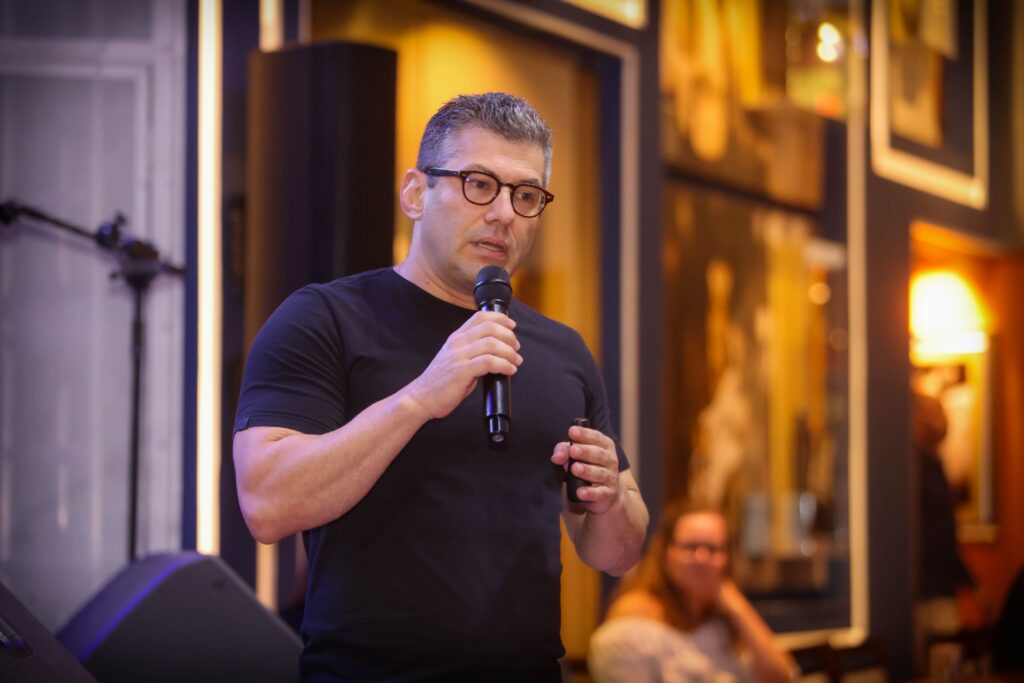 Miguel El Debs no Hard Talks em 03-09-25 | Crédito: Rafael Cautella