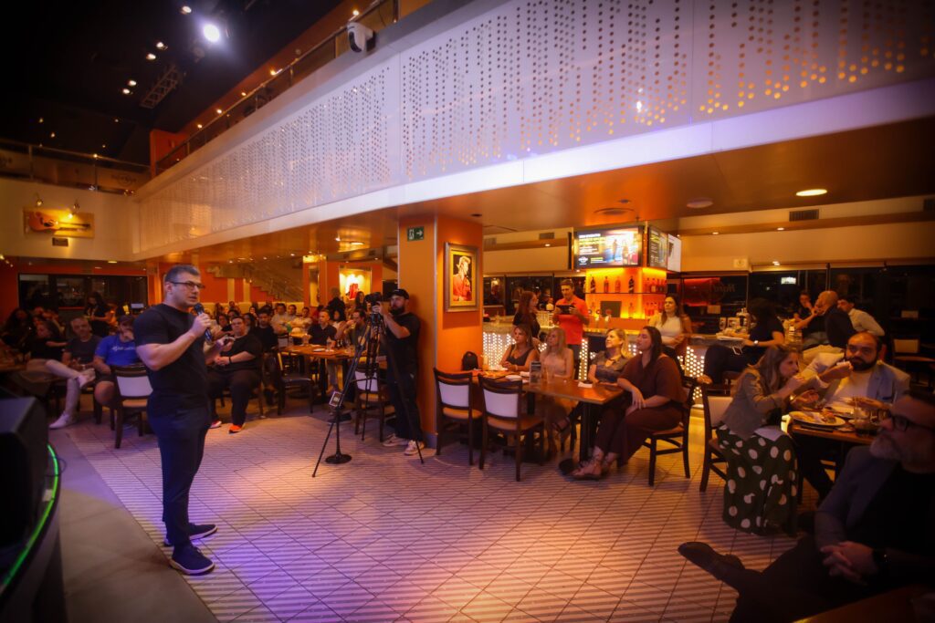 Miguel El Debs no Hard Talks em 03-09-25 | Crédito: Rafael Cautella