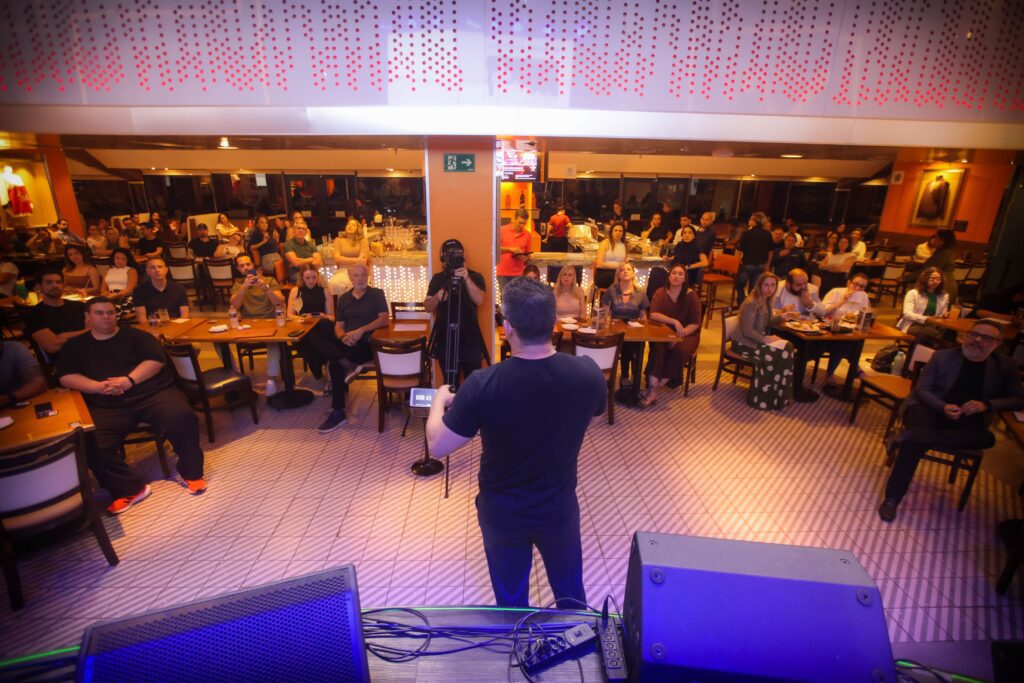 Miguel El Debs no Hard Talks em 03-09-25 | Crédito: Rafael Cautella