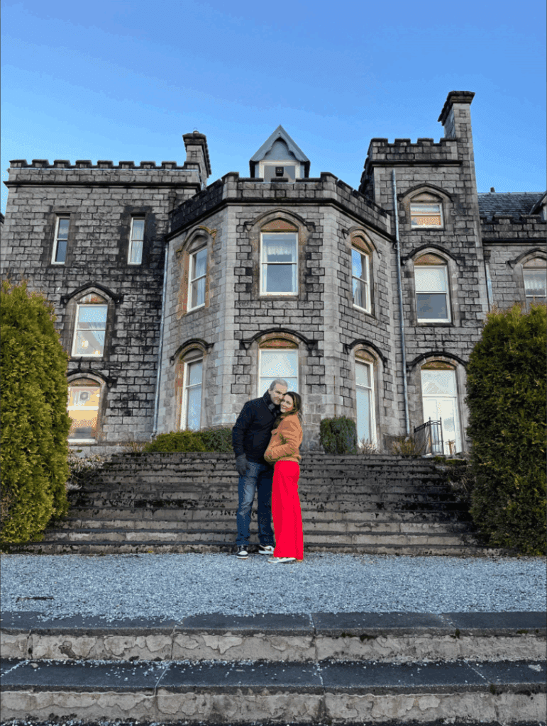 Maura Robusti vai a Escócia para trazer as tendências do mundo dos tecidos | Créditos: Arquivo pessoal