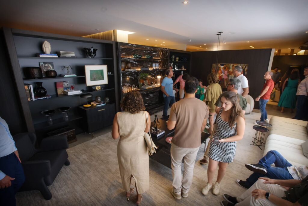 Inauguração da mostra Mundo UneRobusti 2025 | Crédito: Rafael Cautella