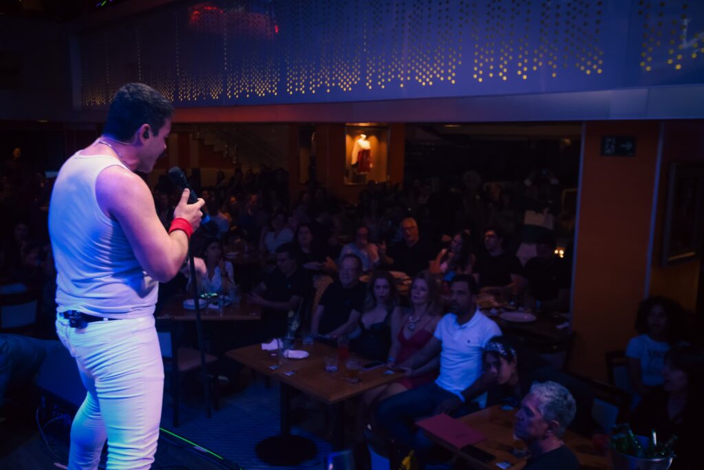 Opera Queen impressiona com performance teatral no Hard Rock Cafe® Ribeirão Preto no dia 13 | Créditos: Rafael Cautella