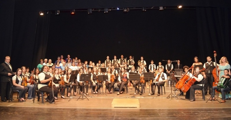 Orquestra jovem de Sertãozinho