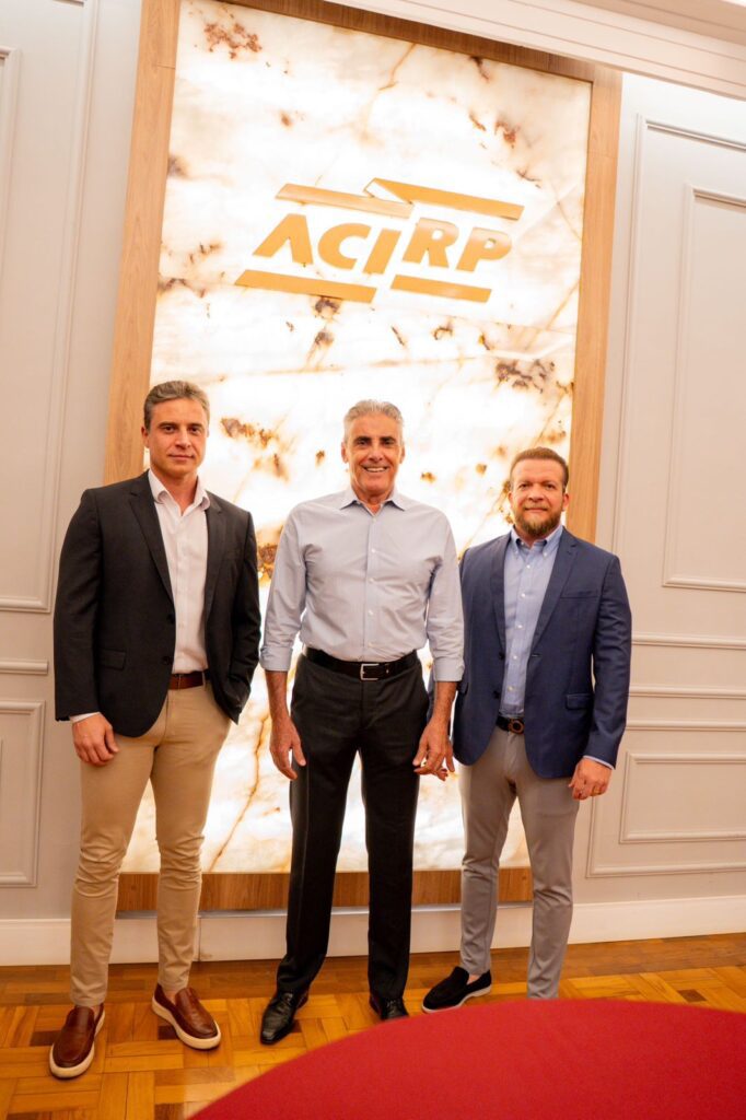 Rogério Santos, José Roberto Pereira Alvim e Julio Di Madeo | Crédito: Divulgação