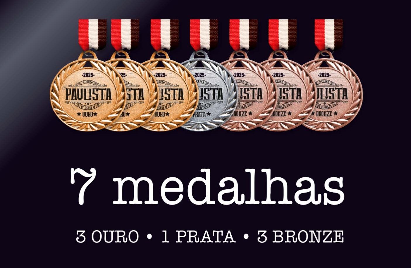 SP 330 ganha 7 medalhas na Copa Paulista de Cerveja 2025 | Crédito: Divulgação