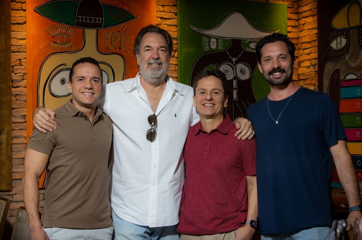 Diego Moreira, Tullio Santini Jr, Adriano Loutz e Lucca Santini | Crédito: Rafael Cautella