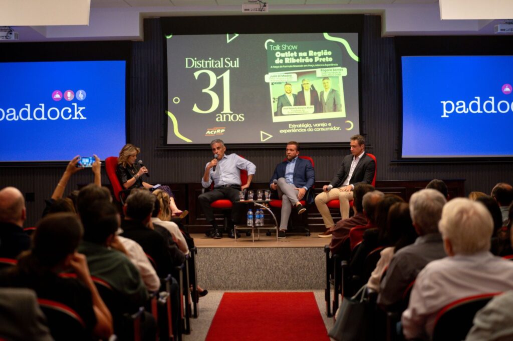 Talk Show da Acirp discute o modelo do Santa Maria Outlet | Crédito: Divulgação