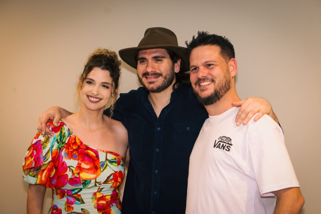 Almir e Gabriel Sater dividem palco e paixão pela música no RibeirãoShopping | Créditos: Rafael Cautella