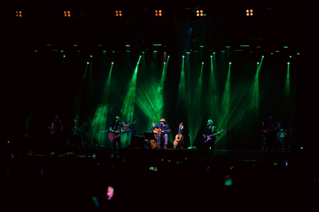 Almir e Gabriel Sater dividem palco e paixão pela música no RibeirãoShopping | Créditos: Rafael Cautella