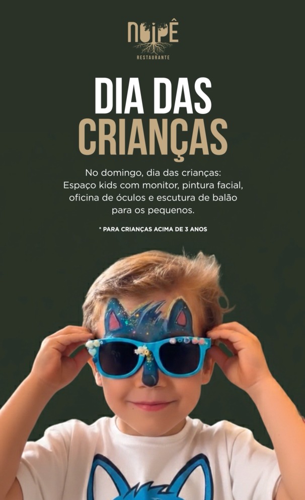 Dia das Crianças no restaurante Noipê