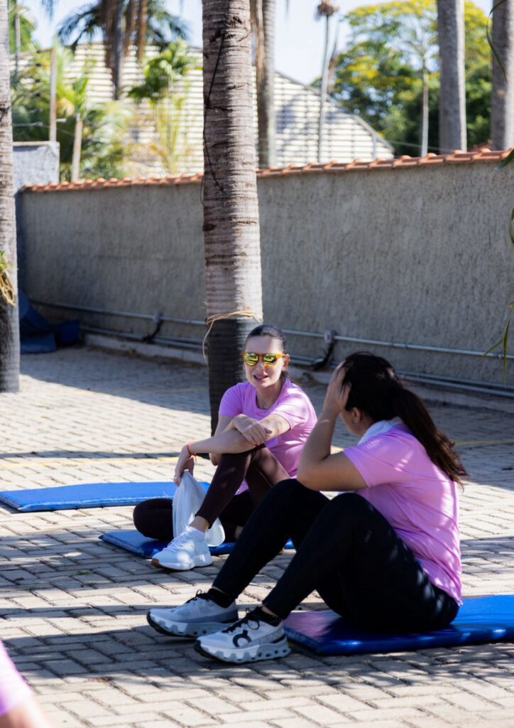 Acahdre promove aula de bike e pilates em seu complexo | Foto Rafael Cautella