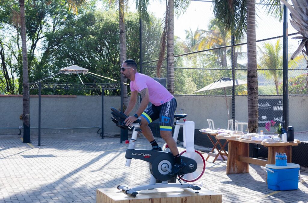 Acahdre promove aula de bike e pilates em seu complexo | Foto Rafael Cautella