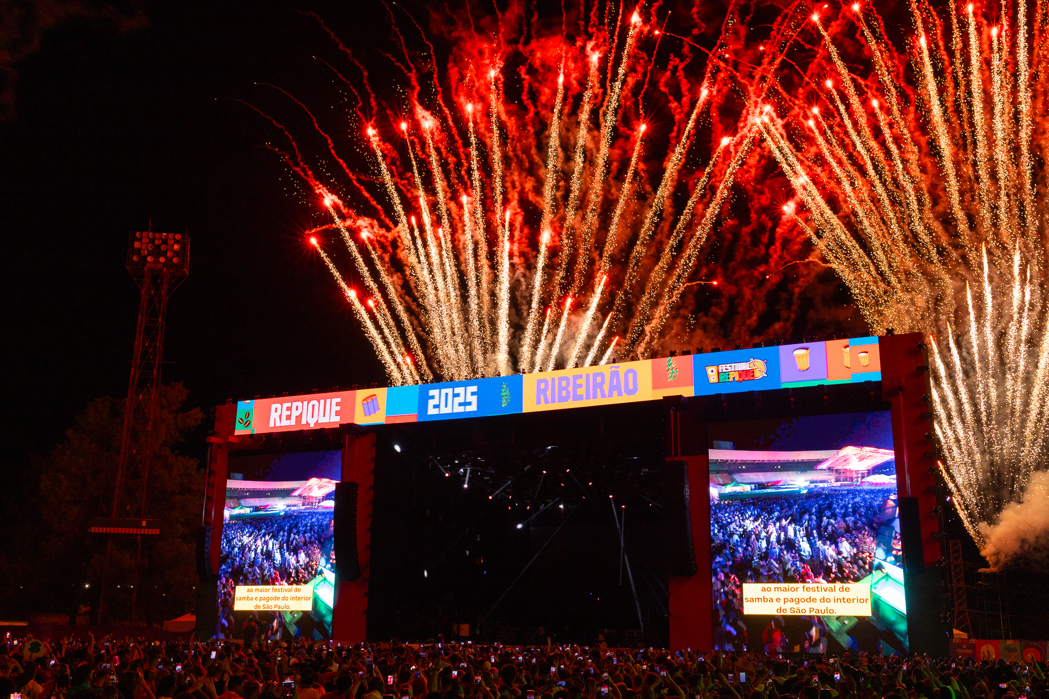 Festival Repique arrecada mais de 15 toneladas de alimentos | Créditos: Divulgação